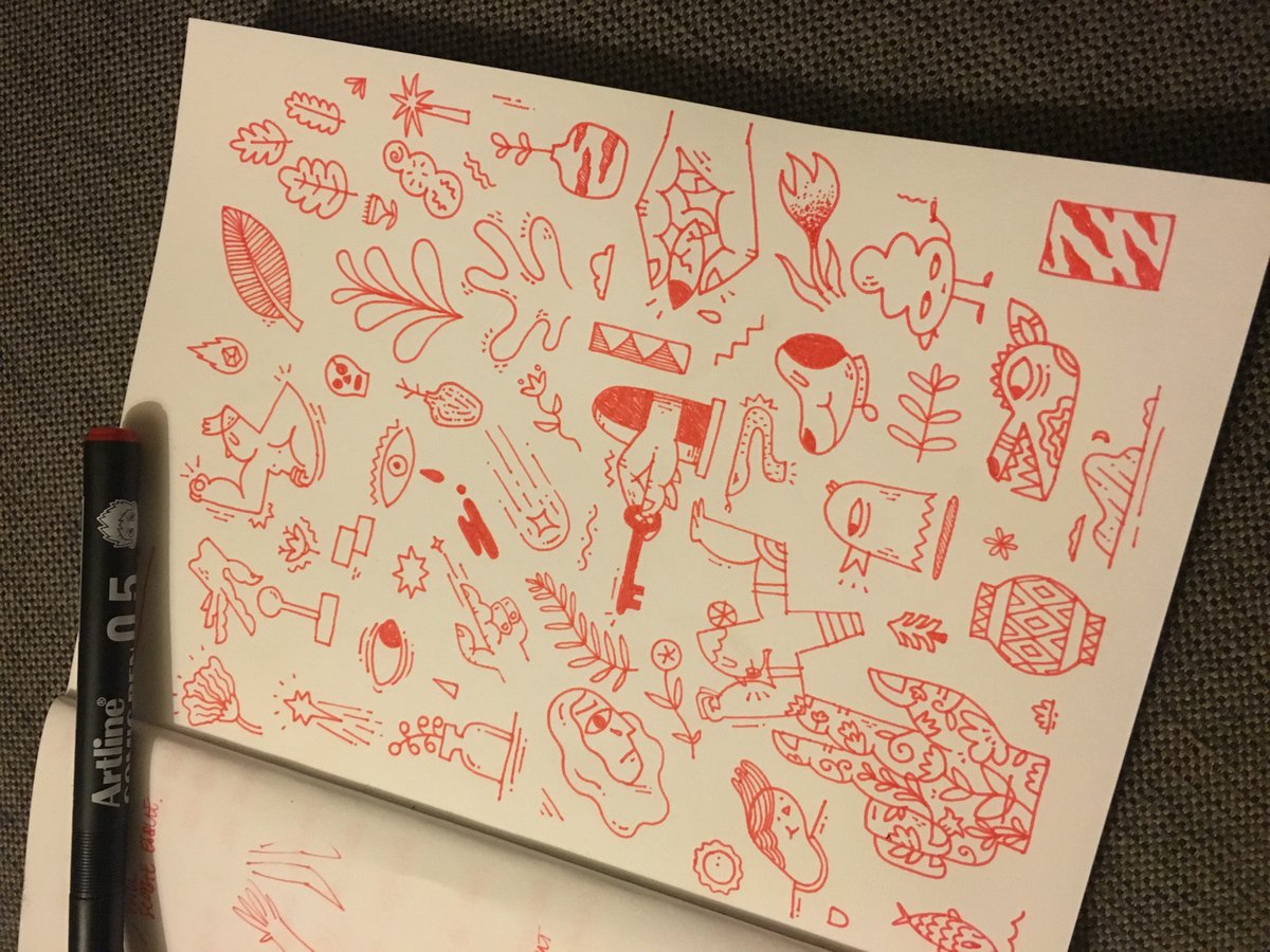 We sent <a href="/mj_illustrator/">Matt Joyce</a> some of our comic markers and he starting illustrating. Look at the fantastic work he created! #Artline #Illustration #TopTipTuesday