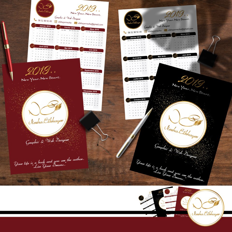 ElkhayerNezha's tweet photo. Our calendar (2019)
#design #graphicdesigner #webdesigner #art #artiste #creativity #innovation #imagination #logo #designer #webdesign #graphique #inspiration #art #beauty #calendar #tweet #photooftheday #photography #picoftheday #photo #nice #goal #success #creative #smile ☺️ https://t.co/KBnZH5QpZP