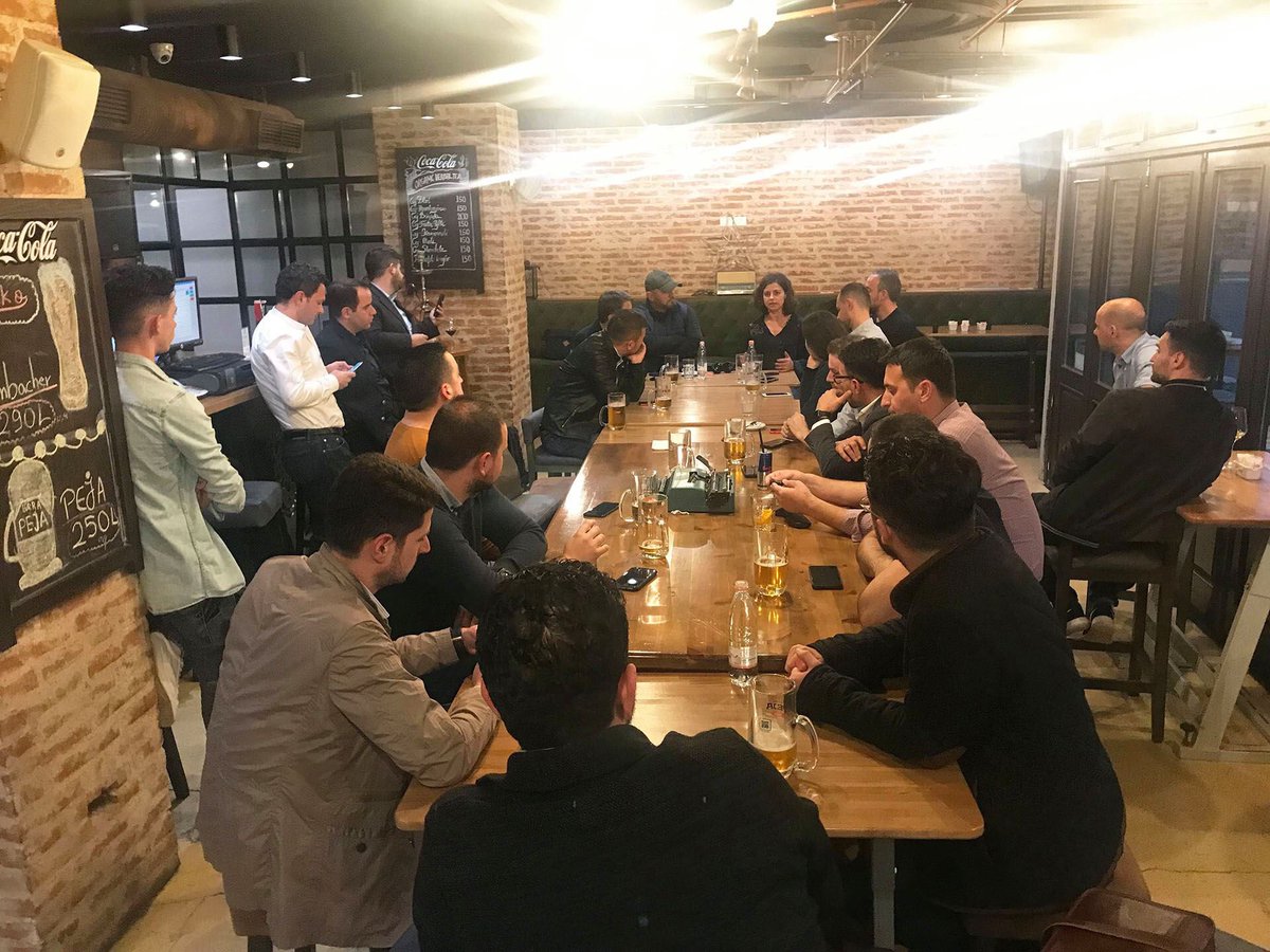 BusinessMagAl's tweet photo. Një takim mjaft interesant u realizua me disa nga përfaqësuesit e komunitetit të startup-eve në Shqipëri para disa ditësh. Pjesë e saj u bënë kompani dhe individë të cilët diskutuan për ndryshimet që po ndodhin aktualisht me startup-et në Shqipëri. https://t.co/ftShRh143u