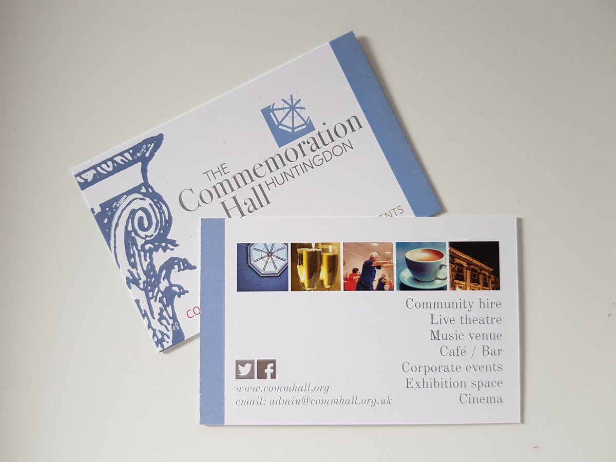 Why, yes, we DO have new business cards to hand out to customers!