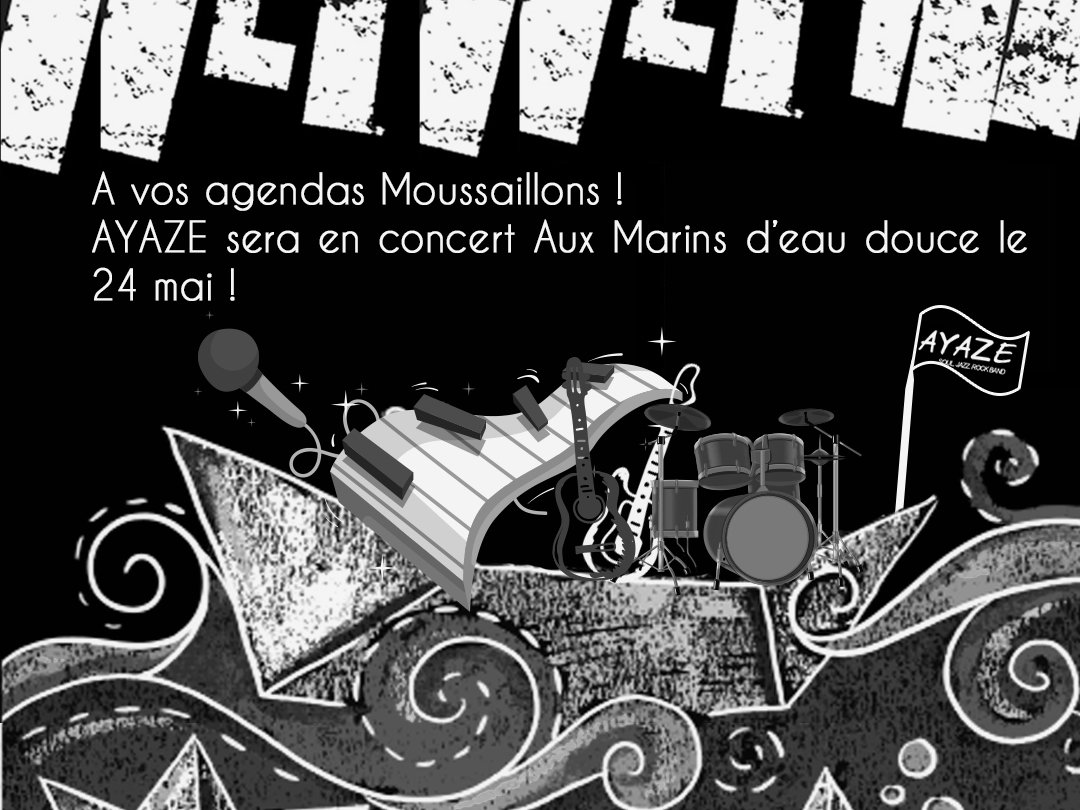 Ayaze31's tweet photo. #agenda #concert
Concert AYAZE (+ BlueLine en 1e partie)
vendredi 24 mai 2019 à partir de 20h
aux @MarinsdEauDouce à Ramonville Saint Agne
via https://t.co/gKFgdx2pSP … https://t.co/rMFR9geeQ8 https://t.co/GOAYcwDr6B