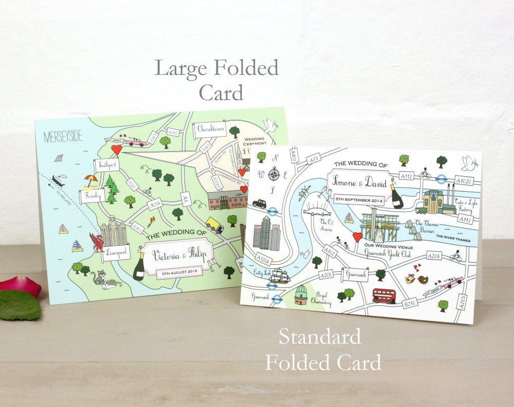 cutemaps's tweet photo. Our very popular folded cards are quirky and fun as well as informative. Each design is bespoke to every order! 📝💒💐 #weddingstationary #bespokewedding #foldedcard #miltonkeynes #bespokedesign #weddingmap #cutestationary #luxurywedding https://t.co/o1lvwPz2Pg