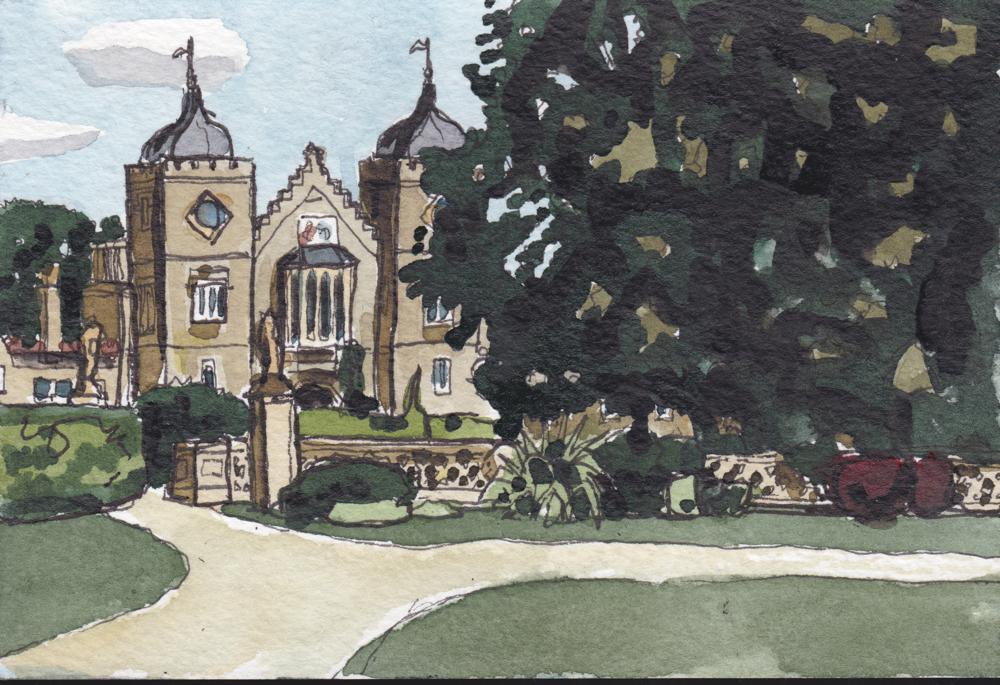 Number 23 on the Penge Art Trail map is SOUTHEY BREWERY exhibiting DARREN HAYMAN's beautiful watercolours of the local area.<a href="/SoutheyBrewing/">SoutheyBrewingCo</a> buff.ly/2JPw1cJ #art #se20 #penge #painting #illustration #bromley #sydenham #beckenham #crystalpalace