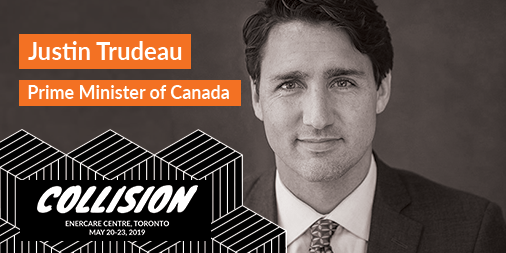 CollisionHQ's tweet photo. 'Diversity is the engine of invention. It generates creativity that enriches the world’ 🌎

Very excited to welcome the Prime Minister of Canada @JustinTrudeau to speak at #CollisionConf tonight 🇨🇦 https://t.co/WLTWhTdZwG