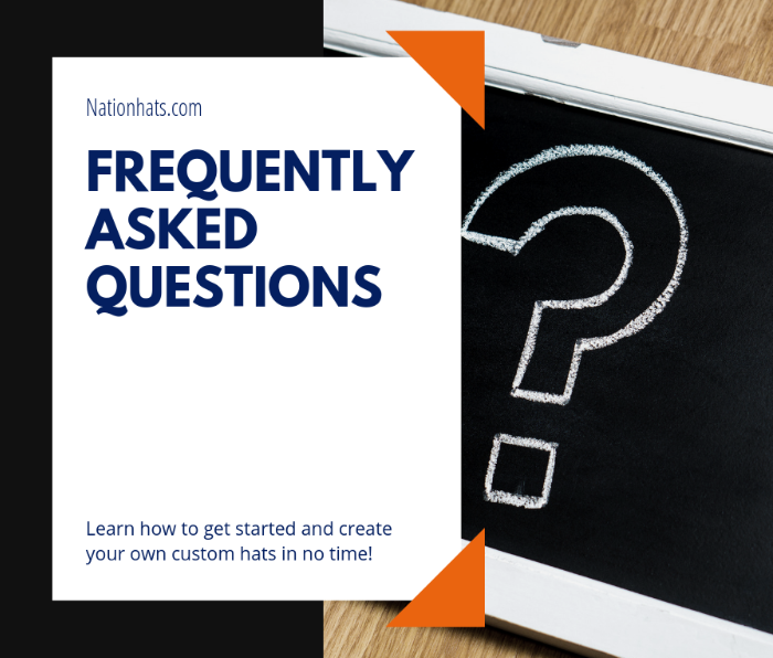nationhats's tweet photo. Ordering from us is super easy! Here's a list of #FrequentlyAskedQuestions to get you started: https://t.co/yEp68mBQev https://t.co/dC5VKUqEG3
