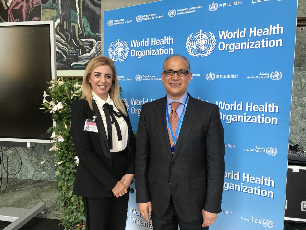 SPDD10's tweet photo. En  Marge de la 72ème Assemblée mondiale de la Santé (Genève , 20-28 mai  2019) M. Belhassen Ben Amara, président de SPDD, s'est entretenu avec Dr. Sonia Ben Cheikh, Ministre des affaires de la jeunesse et du sport  et ministre de la santé par intérim de la République Tunisienne https://t.co/4IeRr7B7Mi