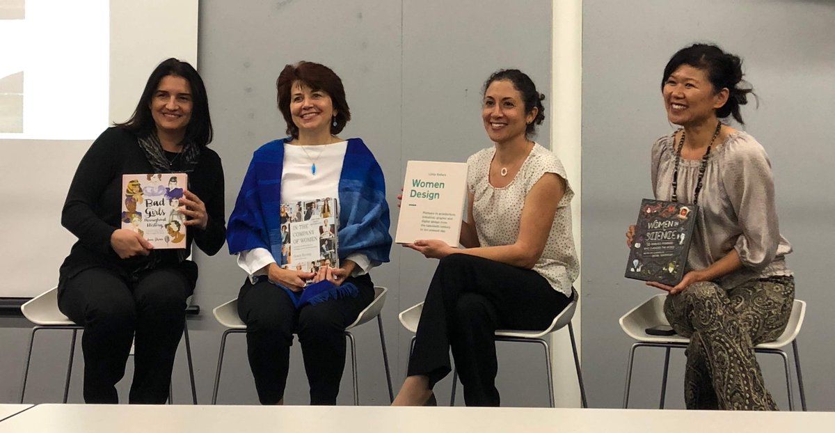 NewSchoolArch's tweet photo. Over the weekend, NewSchool's Daniela Deutsch and Kristine Mun participated in a Friends of San Diego Architecture panel discussion called "Three #WomenInArchitecture and the Paths They Have Chosen." https://t.co/6AyeoTRdUP