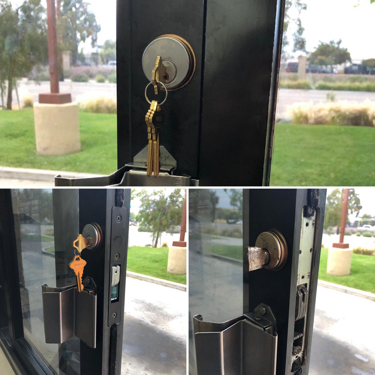 7Daylocksmiths's tweet photo. Replacing  new adam rite on a commercial lock  
we here for you at anytime 
#locksmith #locksmithsandiego #sandiegolocksmith #locksmiths #emergencylocksmith #247locksmith #locksmithnearyou #locallocksmith #yourlocallocksmith #automotivelocksmith #carlocksmith #safelocksmith https://t.co/t143OWMgBh