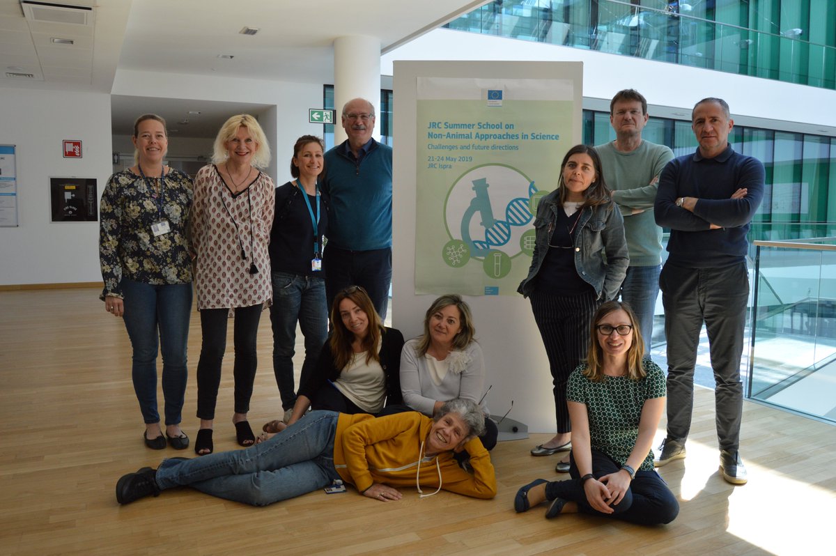 AdelaideDura's tweet photo. #ECVAM JRC Summer School 2019 on Non-Animal Approaches in Science starts tomorrow.
We all all ready to welcoming you here at the @EU_ScienceHub in Ispra, have fun and share knowledge and experience on #nonanimal approaches!
And you? Are you ready?
👩‍🔬🐁🎉 https://t.co/IY9FuwXEP0