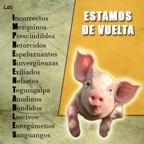 iimpresentables's tweet photo. ¡Mañana martes a partir de las 18:00 estamos de vuelta oigan!
En directo desde https://t.co/tGexjHiXTi https://t.co/5ylScpjf8I