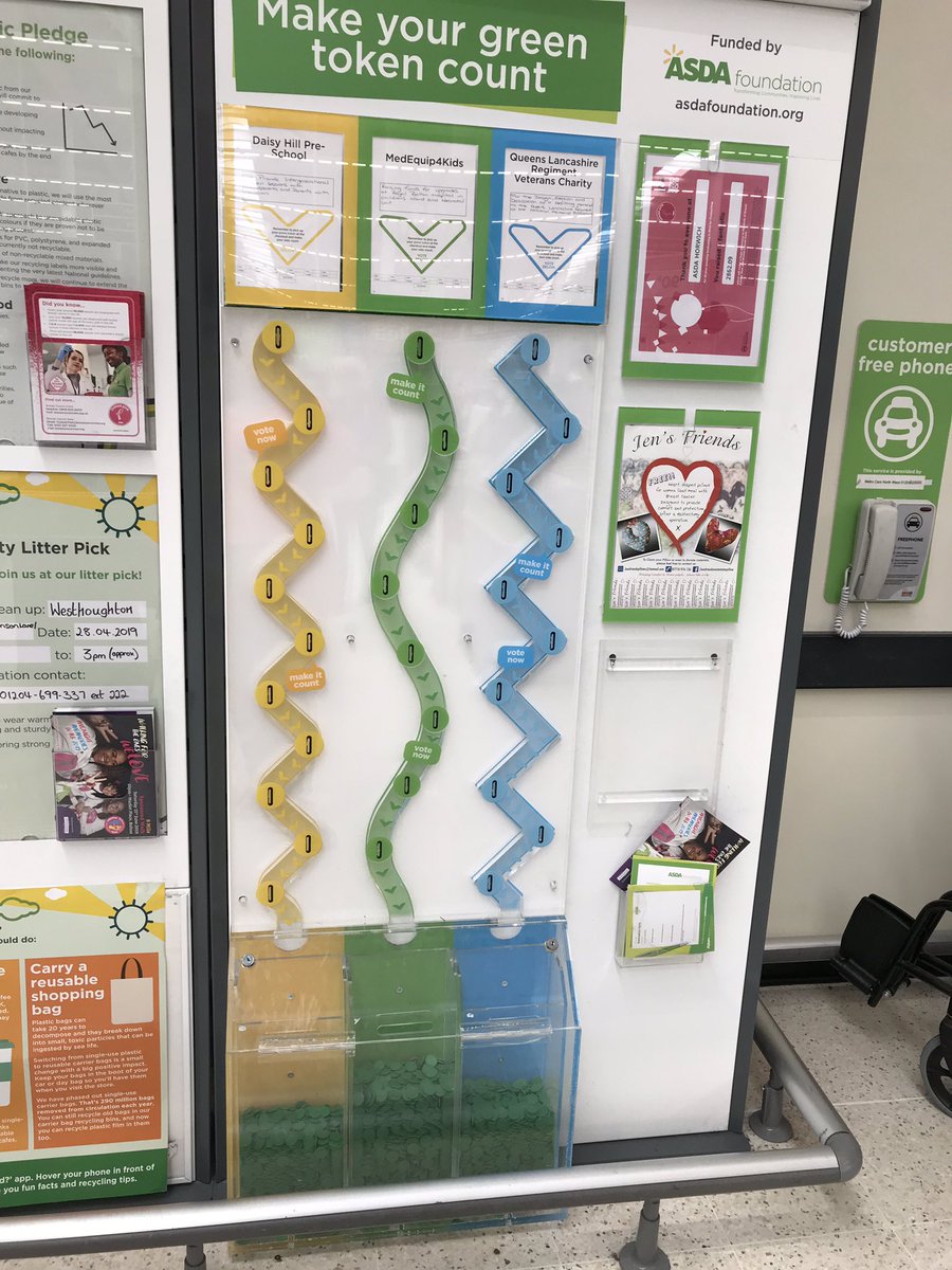 brighterbunnies's tweet photo. Come on guys please RT and put your green coins in the yellow tube for us @asda #middlebrook #intergenerationalactivity #getboltonmoving https://t.co/kKr92wpvUM