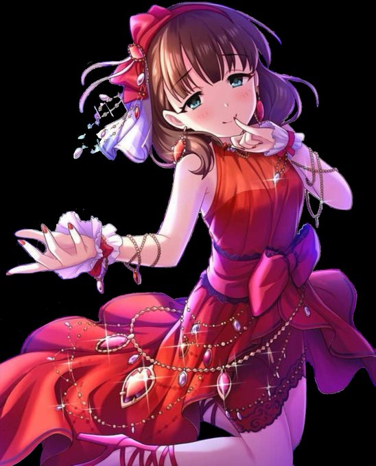 デレマス 佐久間まゆ 真紅の願い コスプレ（新品】アイドル