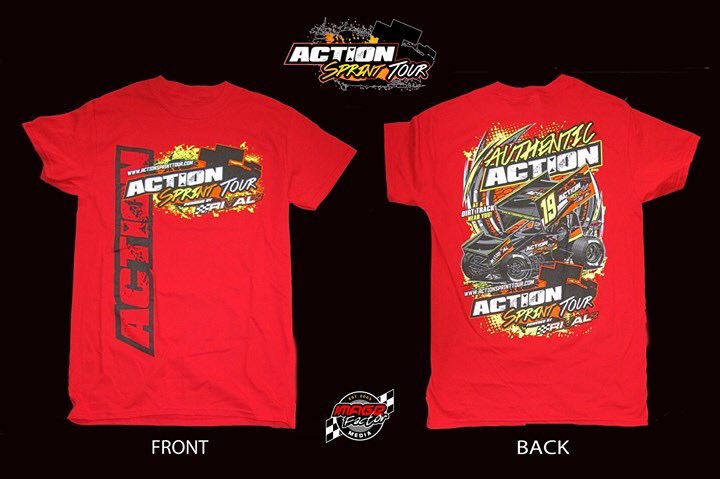 Check our new 2019 Action Sprint Tour t-shirts that will be available tonight at <a href="/Merrittville/">MerrittvilleSpeedway</a> behind the grandstands. #AST2019