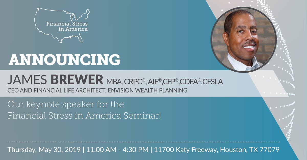 PrimeCapitalFin's tweet photo. We are so excited to ANNOUNCE, James Brewer @JB401kadvisor CEO & financial life architect from Envision Wealth Planning as our #keynotespeaker for the #FinancialStress in America seminar!
#RegisterNow! https://t.co/KgTawMXZwc
#FSinA #QPAdvisors #SHRM #WeAreHereForYou https://t.co/8bpjLHFEqg
