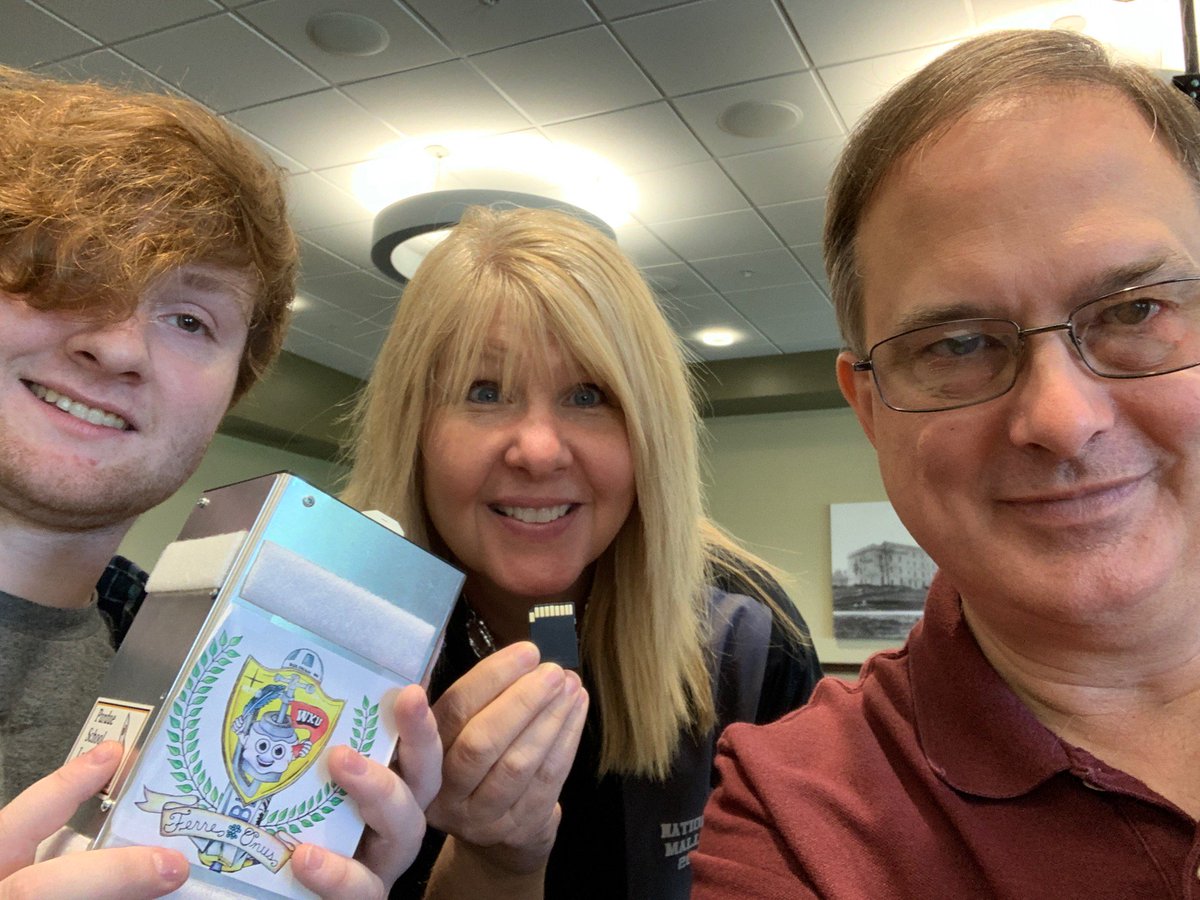 NationalSCF's tweet photo. Our partners at @GattonAcademy just opened the NanoLab to see if "Marvin the Mallownaut" survived his trip into outer space. Do you think he survived? Stay tuned to find out more! https://t.co/6Vx2OF5rGD