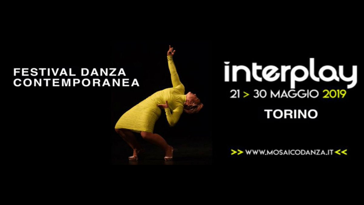 piemonte_italia's tweet photo. #INTERPLAY19, festival internazionale di danza contemporanea torna a #Torino dal 21 al 30 maggio con tanti appuntamenti in calendario e artisti provenienti da tutto il mondo. https://t.co/fo5vZXhOOy
#piemontedavivere @Visit_Piemonte @regionepiemonte https://t.co/5Ex8qFGpNs