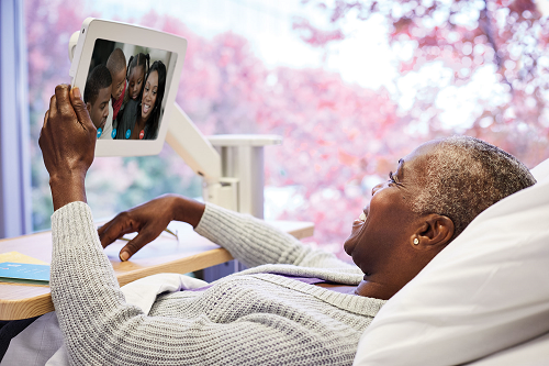 Check out this recently published article via <a href="/SamsungBizUSA/">Samsung Business USA</a> on our bedside solution and how it’s putting patients in control of their experience, with personalized entertainment and education. bit.ly/2JOYajY #patientexperience