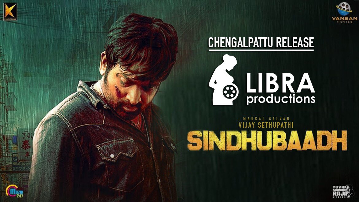 Team_VijaySethu's tweet photo. #LibraProduc acquires chengalpet rights of @VijaySethuOffl Starrer #Sindubad Directed by @DirSUarunkumar

Expect to release On next month 

 @KProductionsInd @Rajarajan7215 @yoursanjali @mounamravi @thisisysr
@lightson_media https://t.co/JkywdmKKHO