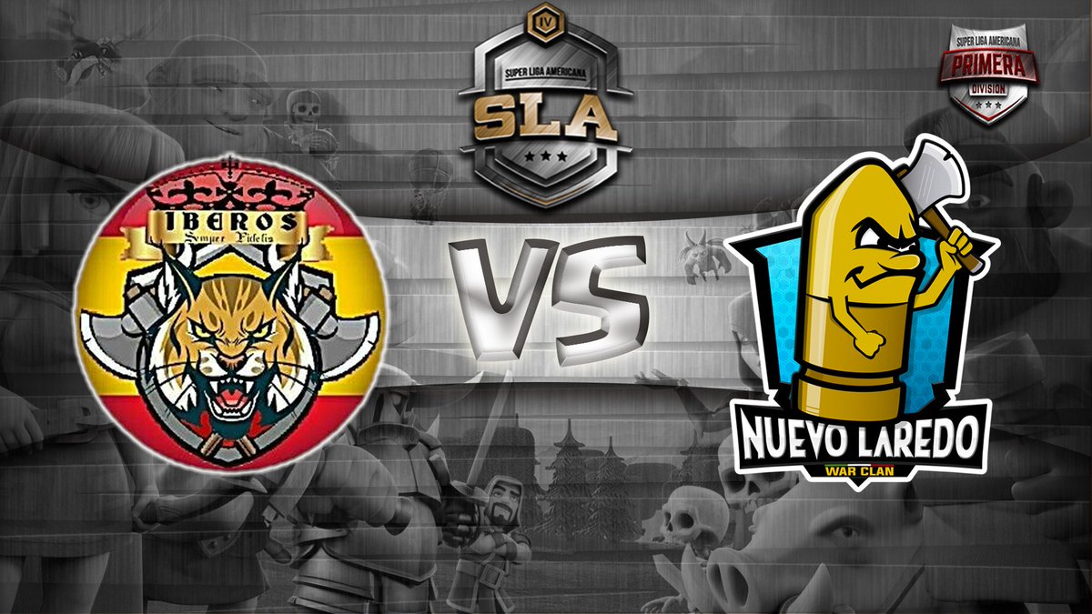 🏆 SUPER LIGA AMERICANA 🏆

Y terminamos está 4°Jornada con esta guerrazaaa de Primera División entre...

Iberos 🆚 Nuevo Laredo

19h de España 🇪🇸

Habrá resumen en el canal de nuestra encantadora <a href="/ixena8/">Ixena 🦅💢</a> 

Suerte ambos Clanes!!