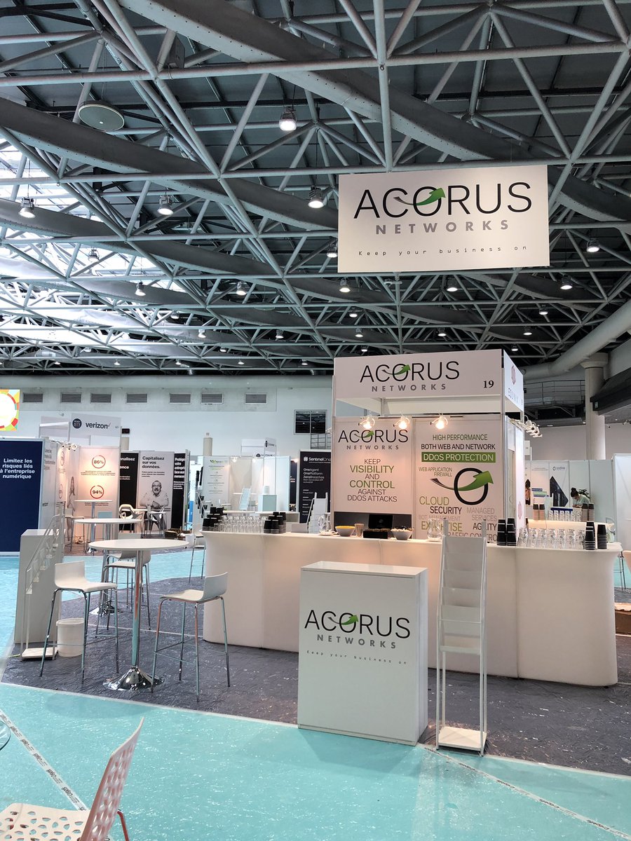 acorusnetworks's tweet image. L’équipe @acorusnetworks est présente sur le salon @ReadyForIt_2019 à Monaco avec @shtouff @BenoitDefoug @philippeveys @ogerling @EDebosz Rejoignez-nous stand 19. #salon #rfit2019 #cybersecurite #DDoS #meetup #monaco