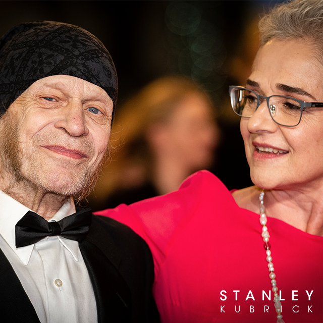 StanleyKubrick's tweet photo. An incredible few days at #Cannes2019. Katharina Kubrick, Leon Vitali, Alfonso Cuarón and President of WB Theatrical Dist. &amp; Home Ent Ron Sanders attended the prestigious film festival for a very special 4K presentation of Stanley Kubrick's horror classic, #TheShining. https://t.co/FAcC49Rzg0