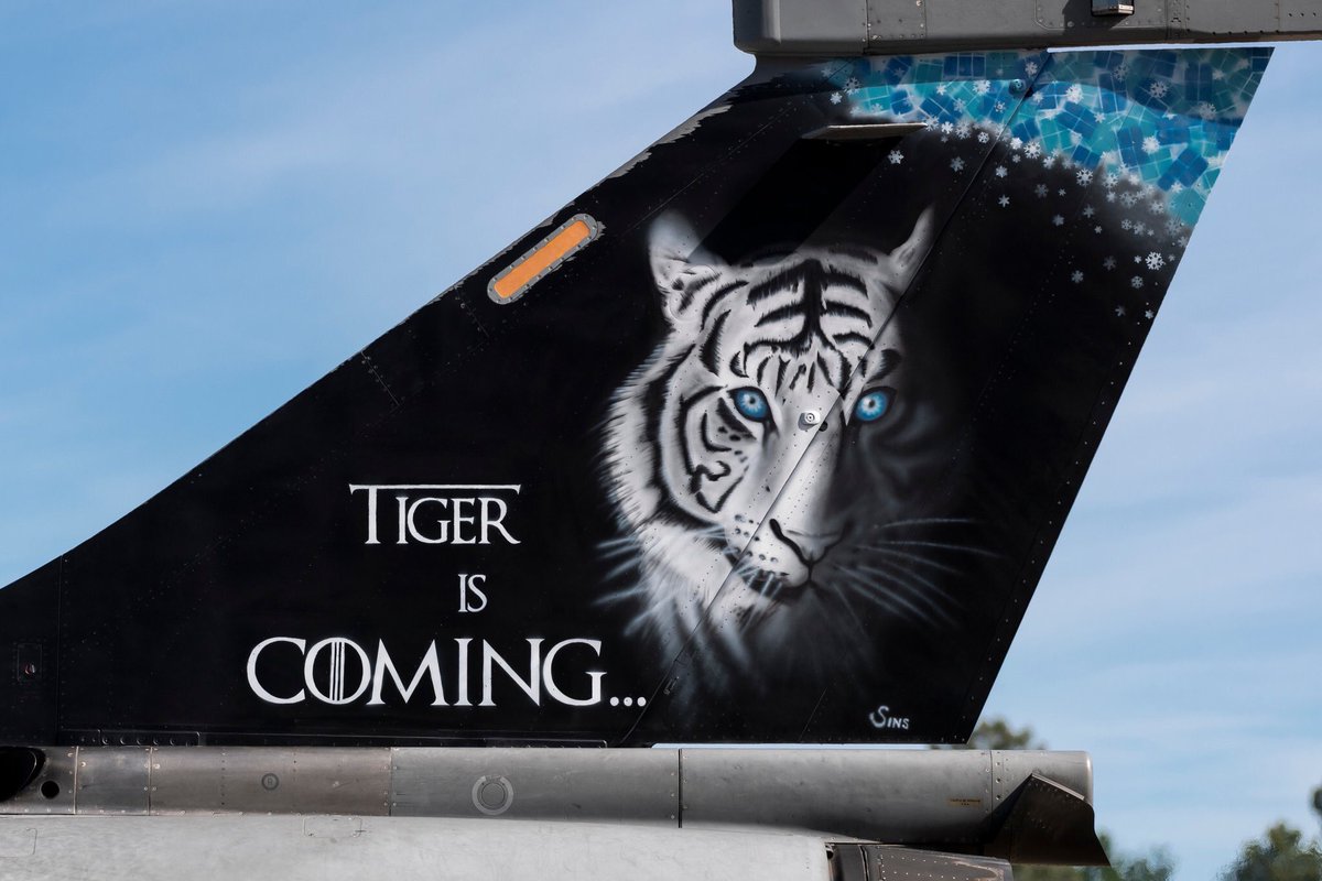 CoralieBruillon's tweet photo. [#GOT #GameOfThornes #NTM19] L’armée de l’air en phase avec Game of Thrones lors du plus grand exercice tactique de l’OTAN ✈️🎬 https://t.co/uxjDhUST6d