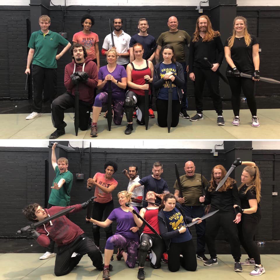 SkyCheema's tweet image. Fantastic learning my #ECSPC screencombat again this weekend. Meeting fellow #actors and  working with @StageFightUK again. #actor #film #tv #theater #PhysicalActivity #training