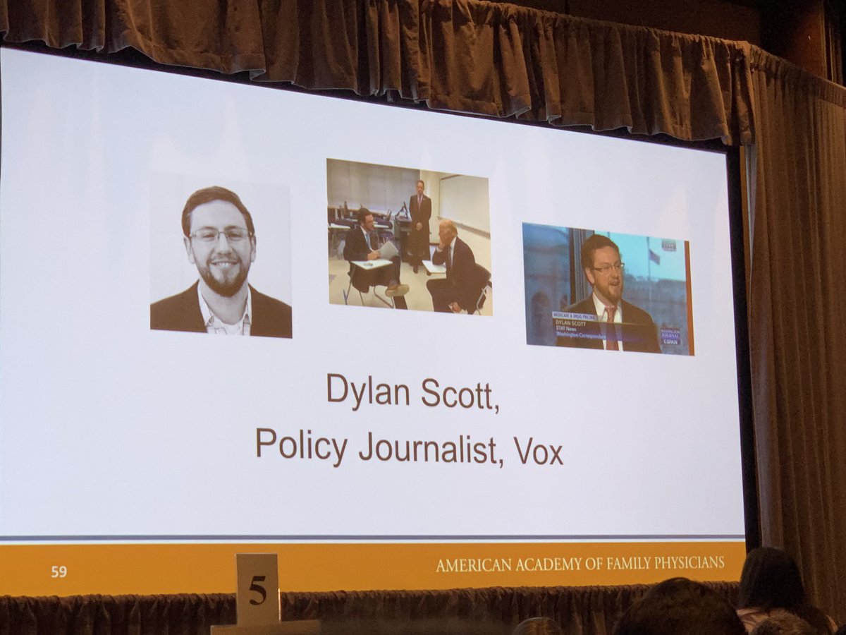 drmikesevilla's tweet image. #fmas19 Healthcare in Media @rshawnm @dylanlscott @voxdotcom #FMRevolution @aafp