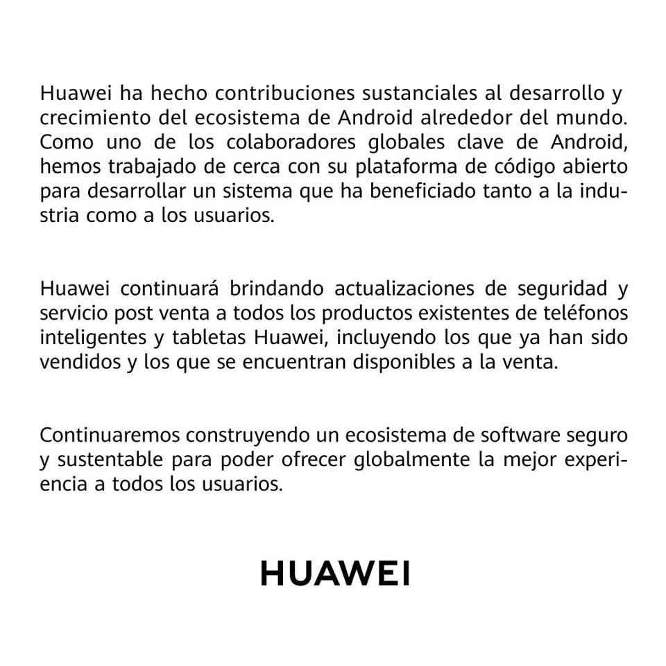 HuaweiMobileEc's tweet photo. Comunicado para todos nuestros usuarios Huawei en Ecuador https://t.co/0vCt5CD9yT