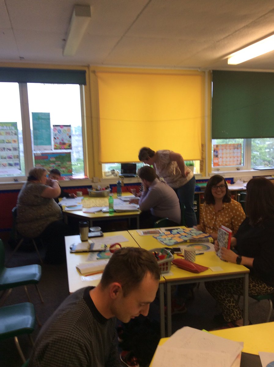Kirkhill_School's tweet photo. Teachers working with artists to plan creative experiences. Watch this space. #beallyoucanbe #weCARE https://t.co/HuHPXKokkB