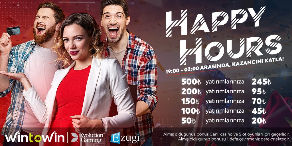 wintowin happy hours promosyonu