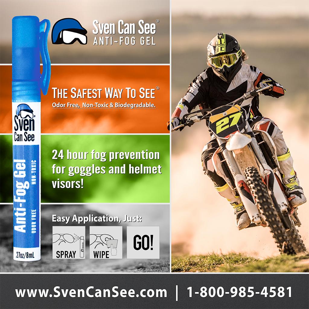 Anti-Fog Gel Spray is designed to last all day with a single application, which means you can keep on the throttle and leave obscured vision in the dust. With Sven Can See®, victory is in sight.
#svencansee #vision #clarity #sight #safety #SafetyFirst #equipment #GogglesOn #fog