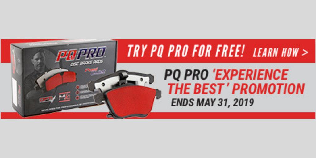 StopTech's tweet image. Designed to satisfy the most demanding #autotechs, Centric Parts’ #PQPRO #brakepads eliminate fade and time-consuming break-in procedures. Click here to try them for free: bit.ly/2VRJWWe #brakes