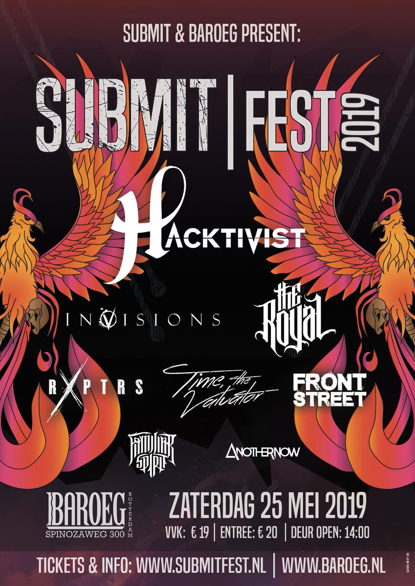 Netherlands, we'll see you this weekend at <a href="/SubmitFest/">SubmitFest</a>! Head over to submitfest.nl if you don't already have your tickets and if you want to get pumped, check out their official playlist: spoti.fi/2HLr5mm