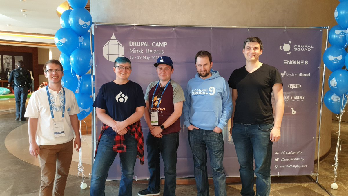drupalbelarus's tweet image. While you are waiting for official photos we would like to show a couple of how the Drupal Camp Belarus 2019 was going! And, dudes, that was INCREDIBLE! 🤩🥳
We already miss you all SO SO MUCH! 🥺😢
#drupal #drupalcamp #drupalcampby #drupalcampbelarus2019 #drupalby #minsk
