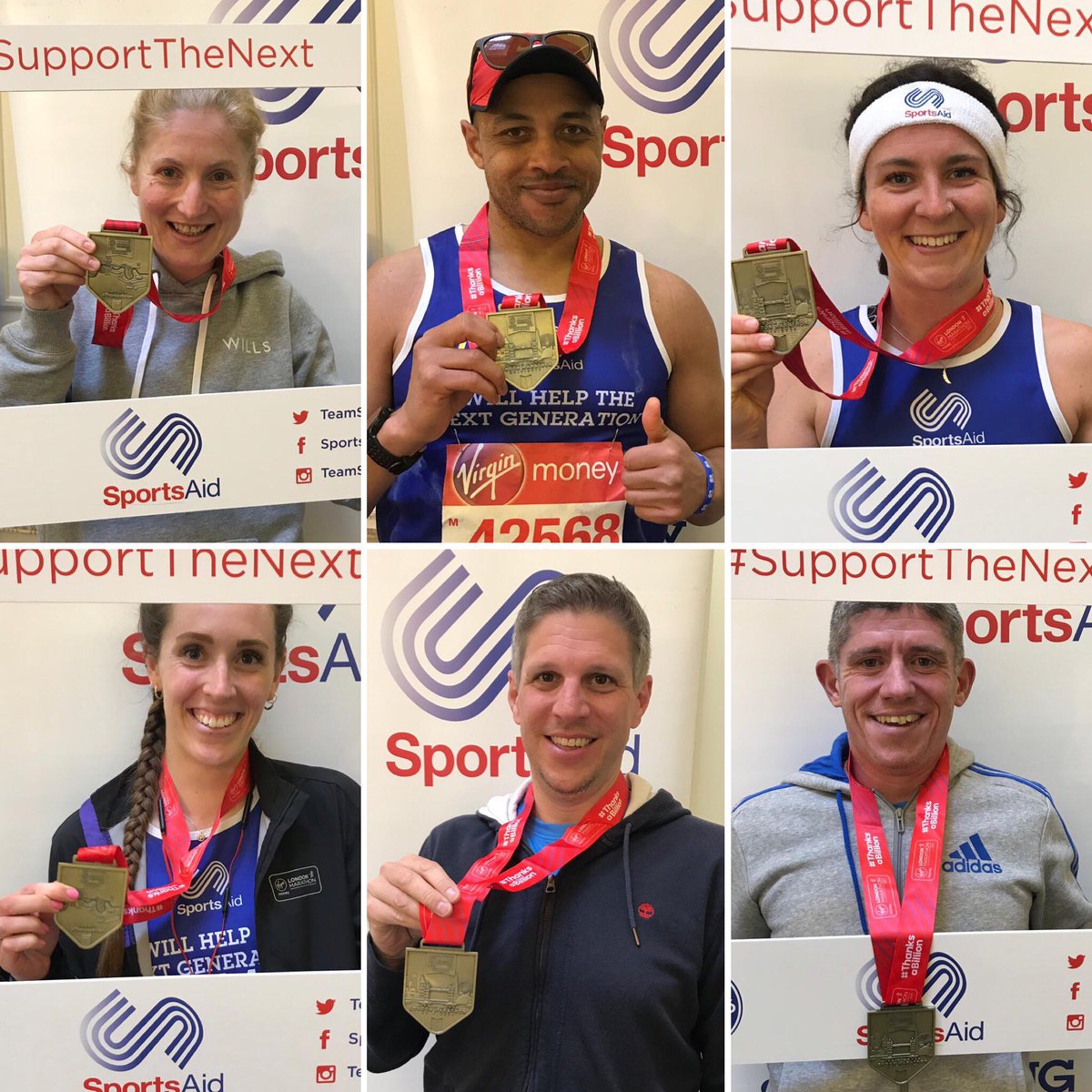 TeamSportsAid's tweet photo. A magnificent effort from SportsAid’s #LondonMarathon team in 2019 has seen them raise over £70,000 to help #SupportTheNext 👏

Do you fancy running for us in 2020? Please email events@sportsaid.org.uk today if you would like to register your interest!

➡️ https://t.co/2KmcfBdLpm https://t.co/50orKoD4C5