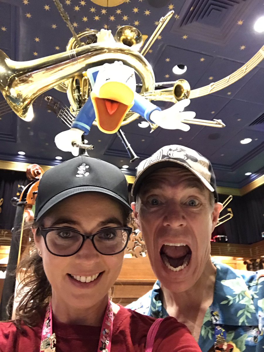 lara_wells1's tweet photo. Mickey’s Philharmagic was delightful! 😄 Oh, Donald 🤣#disneyworld #writercouple https://t.co/oZhCZnePNa
