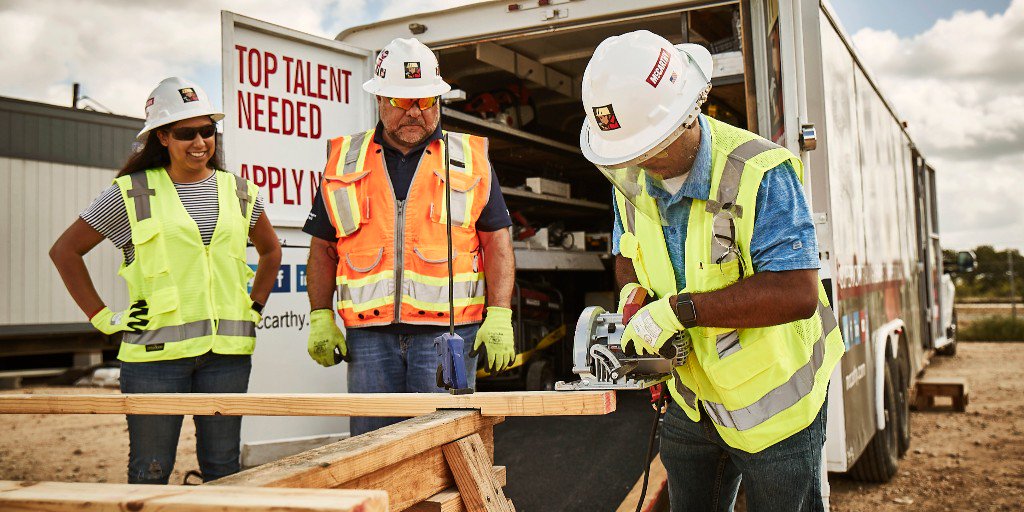 McCarthy director of talent acquisition and management R.J. Morris provides five strategies for retaining employees and attracting new talent in a competitive labor market via <a href="/conexpoconagg/">CONEXPO-CON/AGG</a> - ow.ly/h9q050udJCS
#ConstructionCareers #TopTalent