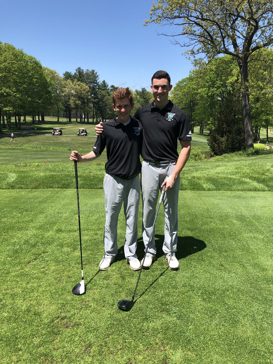 AustinPrep's tweet photo. What a beautiful day for golf! Our two varsity shot students, Michael Strazzere ‘19 and Michael Simonelli ‘19, at our 32 Annual Austin Open Golf Tournament. #AustinOpen #WinningCulture https://t.co/0xzIiWPxQj