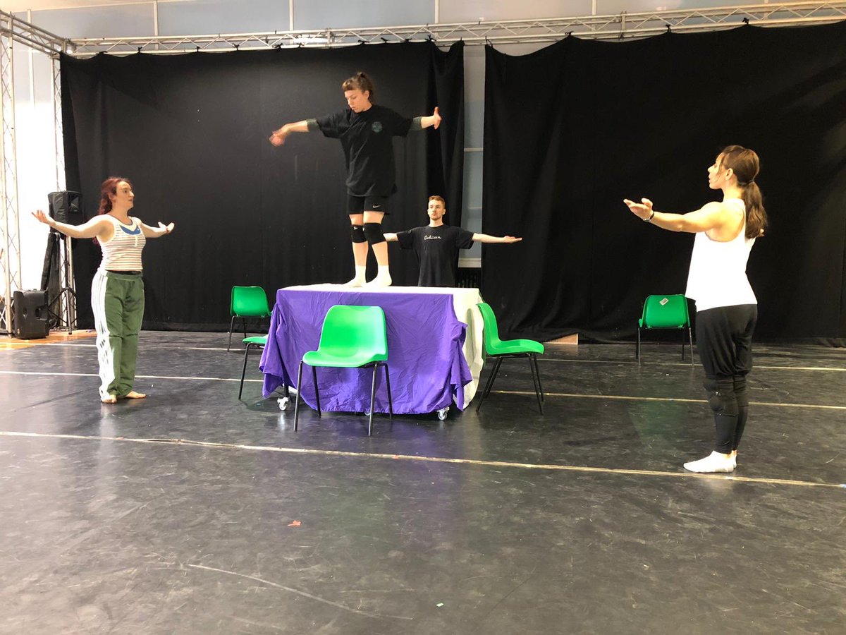 abbottdance's tweet photo. Great rehearsal weekend with our professional dancers before our final #deedsnotwordstour performance @northernstage tomorrow! #deedsnotwords #dance #theatre #newcastle 💚💜 https://t.co/39odZynATQ
