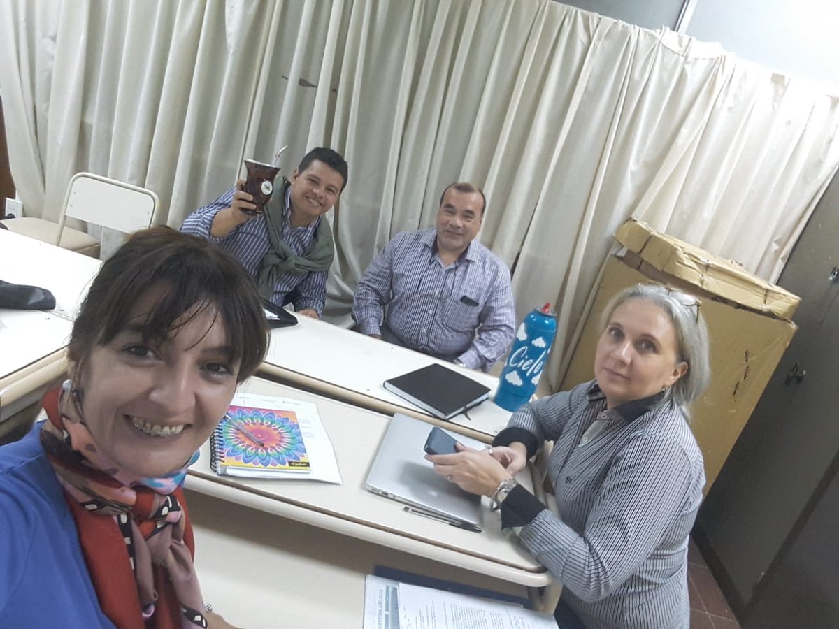 Jornada intensiva: El equipo de la DirEdSup se reunió junto a la Prof. Cielo Linares y el Referente del SPEPM Carmelo Britez para trabajar en el informe de la planificación curricular Jurisdiccional.<a href="/alejschrott/">Alejandro Schrott</a> <a href="/udpm_info/">UDPM INFO</a> <a href="/mariluleverberg/">Stella M Leverberg</a>