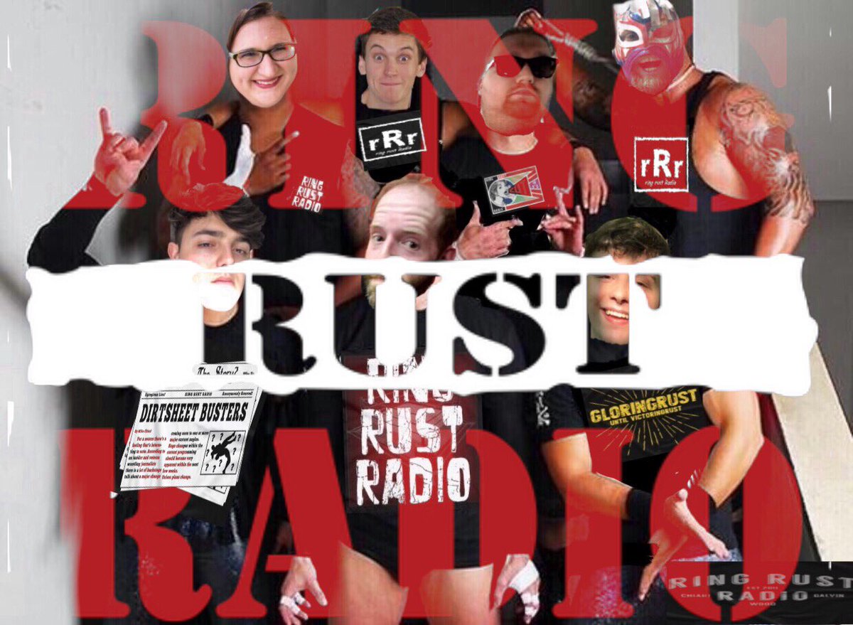 HiddenMist's tweet photo. @RingRustRadio the best podcast on the internet in whole god dam universe Folks! #RingRust #FanPage #GloRingRust #CutYa #DirtSheetBusters https://t.co/wXE2dCyaVw https://t.co/rQRAGKKt2r