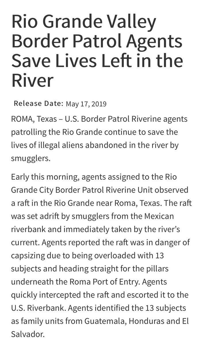The1RealStory's tweet photo. Meanwhile there exists this little thing called the truth. 

And the truth is: 

🎯they have saved THOUSANDS of lives this year already.🎯

Where is MSM?

🎯Silent. Like they want you. And me. 🎯

#UnitedWeStand
#UniteCAPatriots 

🇺🇸Thank you @CBP @CBPSanDiego and Rio and all!🇺🇸 https://t.co/cxpim1GiHY