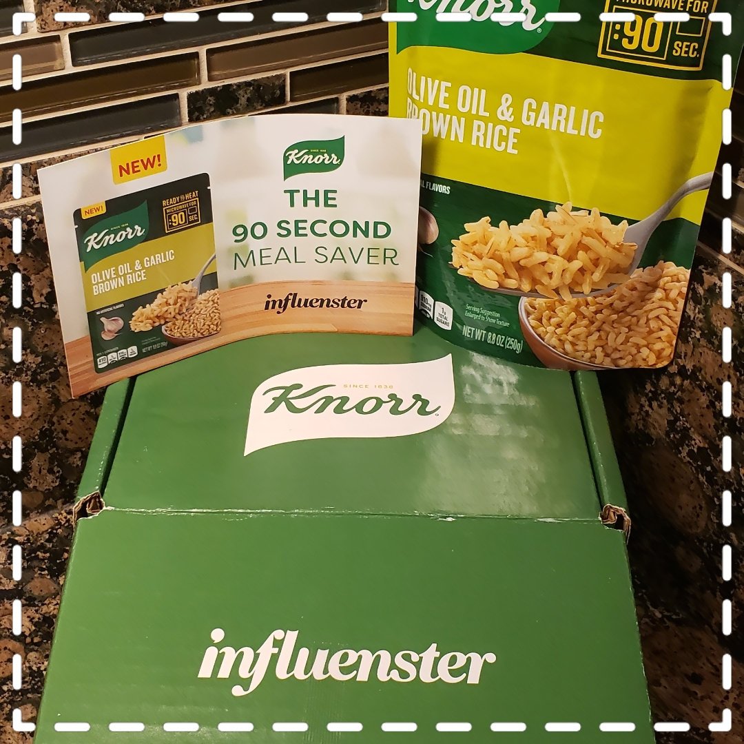 Sc416sc's tweet photo. Just recieved my #VoxBox for Knorr 90 second meal savor! This is what's for dinner tonight. https://t.co/C2XI0Ch1VV