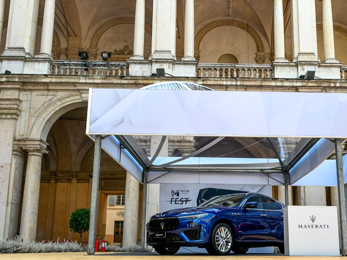 Maserati_HQ's tweet photo. We want to thank everyone who came to visit us during the first edition of the #MotorValleyFest in Modena. Four days of activities in which we participated in talks and exhibits with enthusiasts and students, celebrating the love for the land where speed was born. https://t.co/LMDbdXVLh9