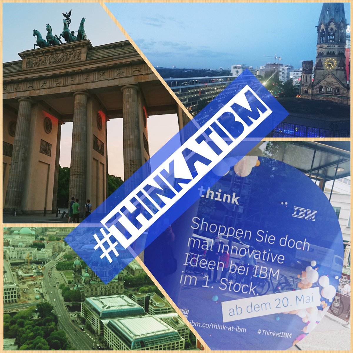Ab heute #ThinkAtIBM - unsere Pop-up Experience im Bikini #Berlin ibm.co/think-at-ibm