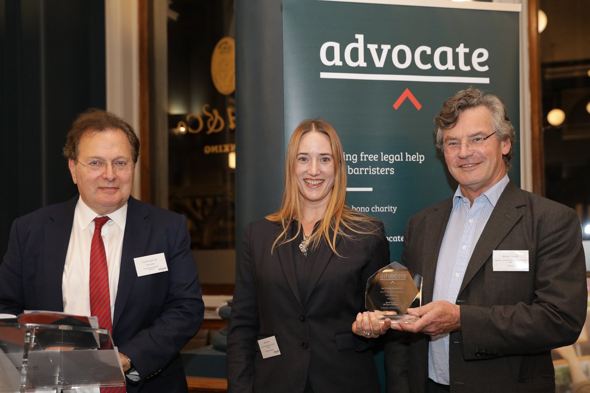 WeAreAdvocate's tweet photo. They're FINALLY live!
Nominate now in this year's #BarProBonoAwards and make sure your amazing colleagues and peers are recognised for the amazing work they do 🏆
https://t.co/UscRZpXnT9
Thanks to Headline Sponsor @LexisNexisUK and Award supporter @thebarcouncil
#WeDoProBono https://t.co/dEeXzET3rt