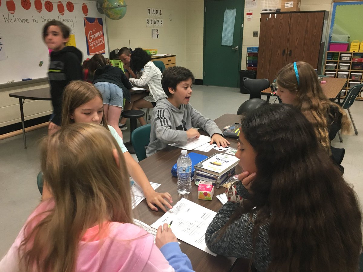 Escape from Emoji Island: reading review to prepare for tomorrow’s reading SOL. All groups did a great job reviewing and using their C5W skills as a group! <a href="/GESGATOR/">Garrisonville Elem.</a>
