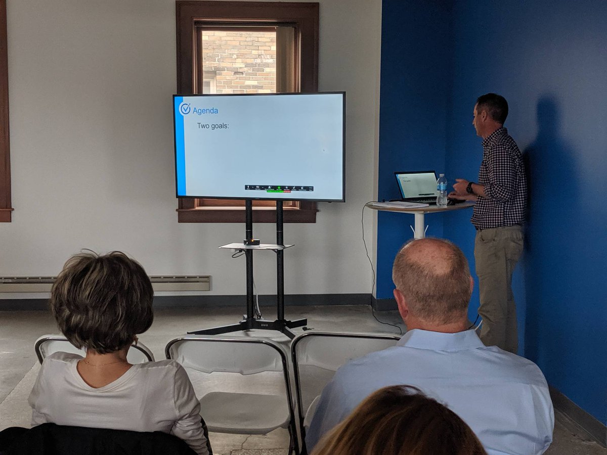 2019 Shareholder Meeting is underway - our CEO Burch LaPrade is giving an update on progress and plans to our investors