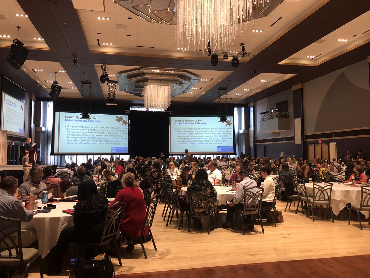BrianGuerrero's tweet photo. How can you capture Day 1 #CompSym19 in just four photos? This engagement has me thinking about competency integration differently! Can’t wait for Day 2 to push our thinking even further. #NotGameOfThrones #Partnership https://t.co/Yky2yNw53M